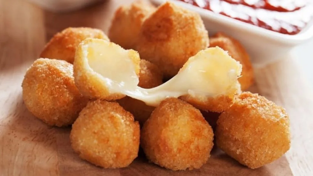 coxinha com queijo