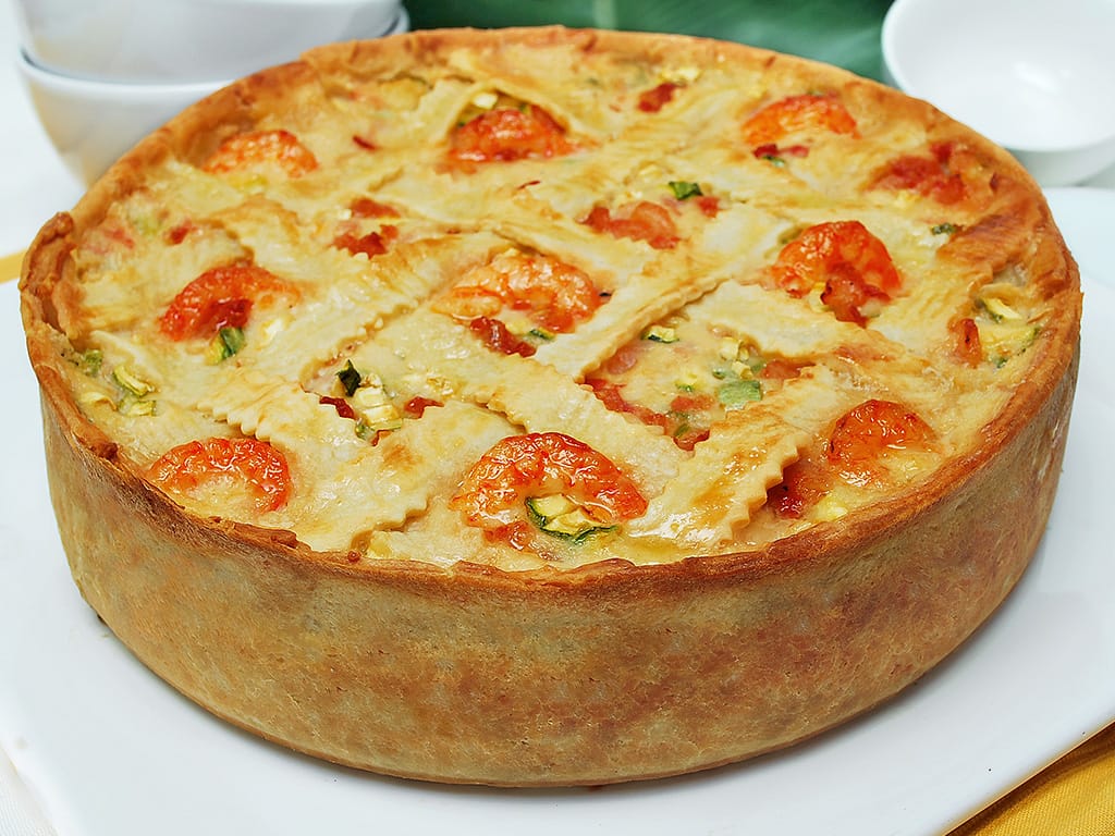 Torta de Camarão