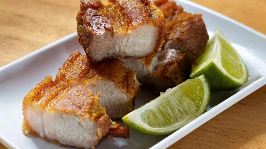 Toucinho de barriga.