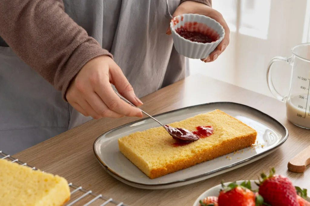 massa chiffon fofinha