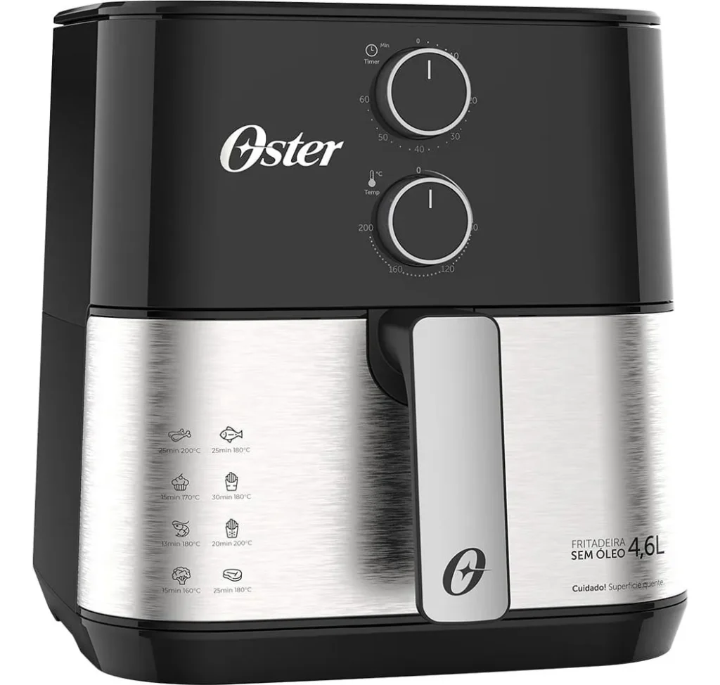 melhorair fryer: Fritadeira Sem Óleo Oster 4,6l 1500w