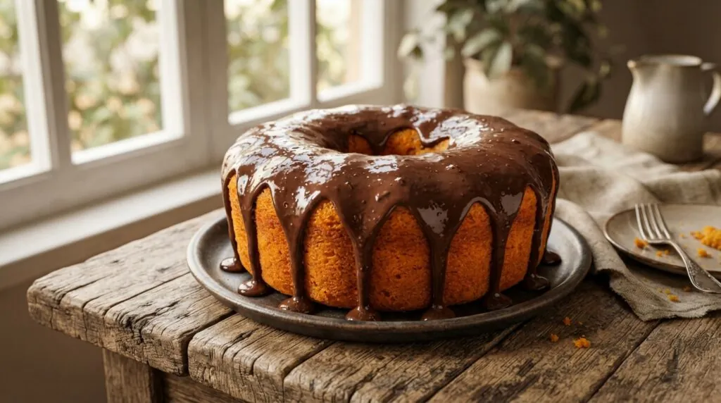 Receita de bolo de cenoura
